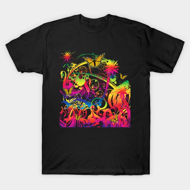 Magic Garden T-Shirt by icarusismartdesigns